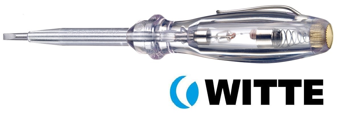 Отвертка индикаторная WITTE MAXX 150-250V 3.0х65 мм