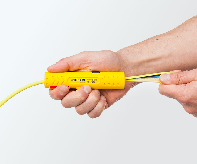 Съемник изоляции Fibre Strip LC-PUR JOKARI