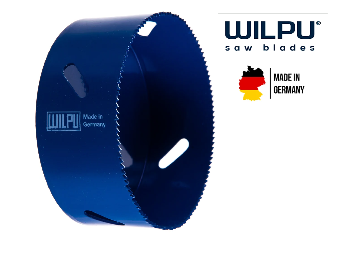 Биметаллическая коронка 10 tpi, глубина реза 38 мм, WILPU