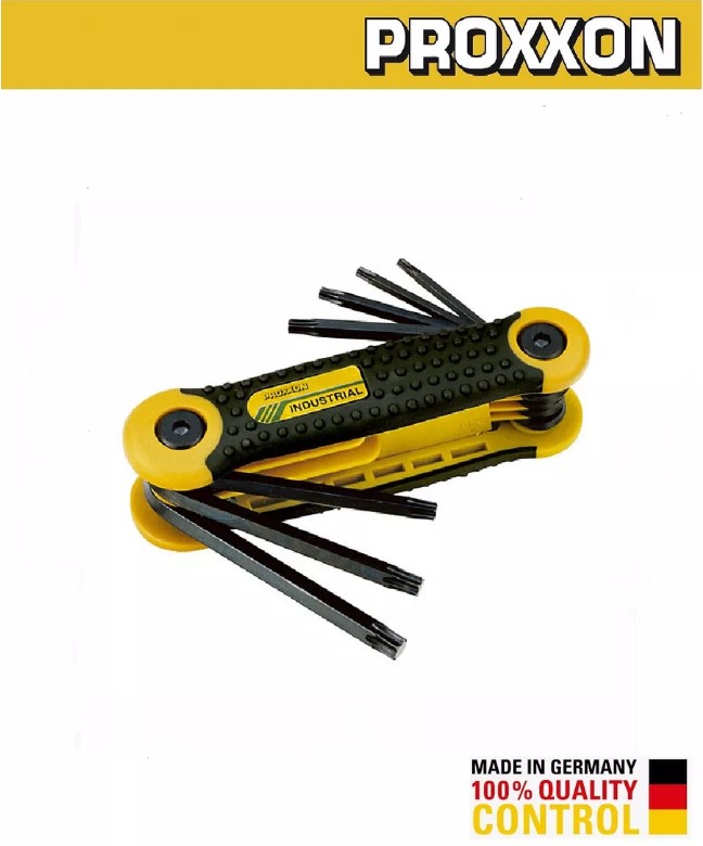 Набор угловых ключей TORX 8 пр. T9-T40 PROXXON
