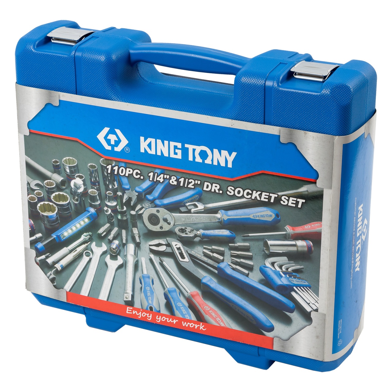 Универсальный набор инструментов, 110 пр. KING TONY 7510MR