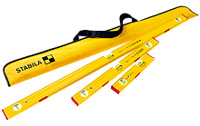Набор магнитных уровней STABILA PRO SET 80ASM 3 пр. 30+60+120 см