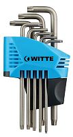 Набор угловых ключей WITTE PRO 8 пр. TORX Т9-Т40
