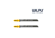 Пилки для лобзика HGS 14, 2 шт./упак., WILPU