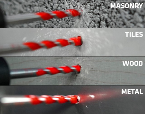 Универсальное сверло ALPEN Profi Multicut фото 2