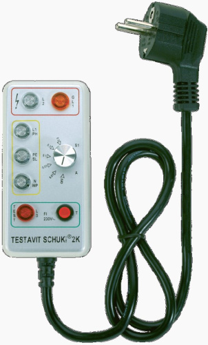 Розеточный тестер Testavit Schuki 2K