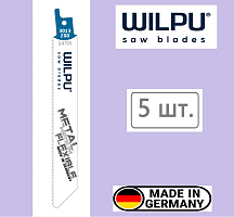 Полотно для сабельной пилы 3013/200, 5 шт./упак. WILPU